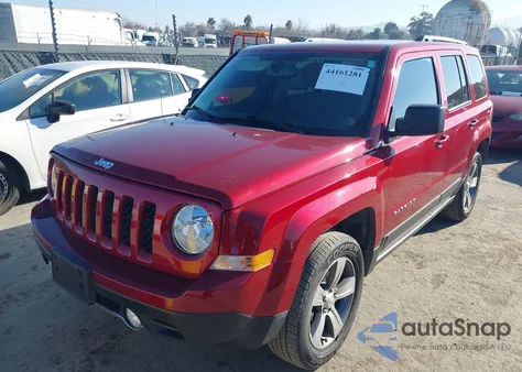 2016 Jeep Patriot High Altitude Edition from USA, damaged, VIN 1C4NJRFB1GD696306
